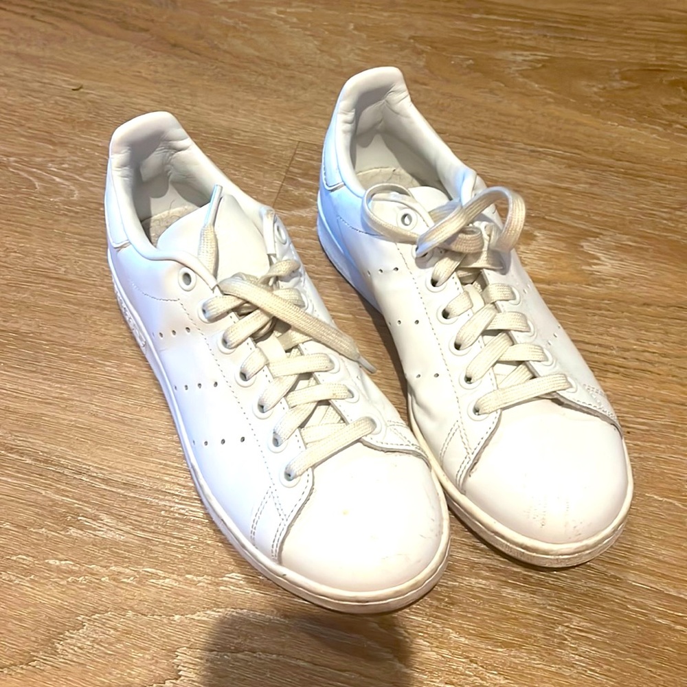 White Adidas Stan Smith - Us Women size 7.5 and Male size 5.5